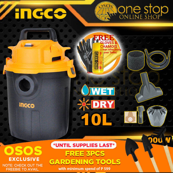 INGCO Vacuum Cleaner 1000watts VC10101 *OSOS* Lazada PH