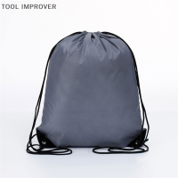 TOOL IMPROVER กระเป๋ากีฬาแบบพกพาสายรัดเข็มขัดขี่กระเป๋าเป้สะพายหลังยิมกระเป๋าเก็บกระเป๋า