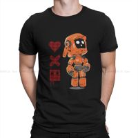 Love Death Robots Tv Newest Tshirt For Men Classic Round Collar T Shirt Personalize Birthday Gifts Streetwear