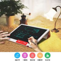 【Ready】? Business 10-inch LCD handwriting board erasable electronic writing board childrens drawing board student draft board blackboard writing board