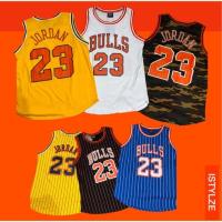 เสื้อคุณภาพสูง เสื้อกล้าม Bulls Jordan23 เสื้อเบสบอล เสื้อบาส เสือนักบาส