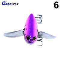 Crazyfly topwater Fishing lures สร้อยลอย crankbaits wobblers เหยื่อเทียม