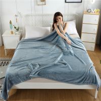 Blanket Milk Fleece Bed Sheet Coral Flannel Sofa Cover Blanket Office Lunch Break Blanket Student Dormitory Soft and Comfortable