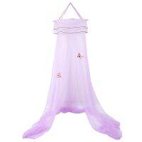 Bed Canopy Lace Mosquito Net For Girls Beds, Tent Mesh Canopies Large Lace Dome Curtain Drapes Home &amp; Travel