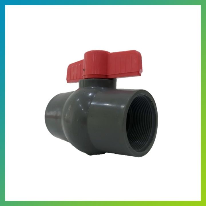 [PVC Ball Valve PE] 15MM-50MM PVC Ball Valve Fitting Plain End for ...