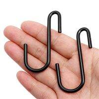 10Pcs Black S Shaped Hooks Kitchen S Type Hooks For Hanging Pans Pots Bag Towels Multi-Purpose Hooks Fast Delivery Dropshipping