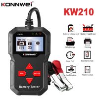 ZZOOI KONNWEI KW210 Auto Battery Tester 12V SUV Automotive Tester 100-2000 CCA Cranking Charging Testing Car Battery Checker Tool