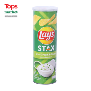 Snack Khoai Tây Miếng Lay S Stax Thái Vị Kem Chua Và Hành Tây 105G