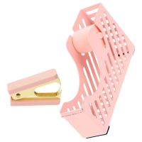 Stationary Set Office Desk Desktop Tape Dispenser Stationery Sets Stapler Remover Accessories Supply Rubber Supplies Staplers Punches