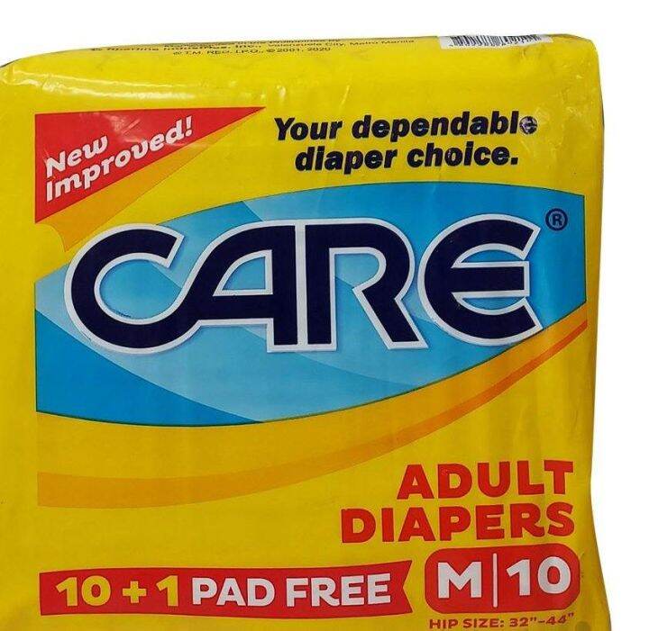 Care Adult Diaper Medium - 10s | Lazada PH