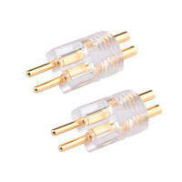 Dolity 2pcs 0.78mm Pin DIY หูฟัง CABLE 2 PIN TERMINAL 0.78 PIN 1964พร้อมช่องเสียบ