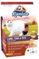 Kaniva Lamb อาหารแมวคานิว่า สูตรเนื้อแกะ ทูน่า และข้าว สำหรับแมวทุกสายพันธุ์ 380g.