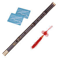 Professional Black Bamboo Dizi ขลุ่ยแบบดั้งเดิม handmade จีนดนตรี woodwind Instrument C Key D Key Study Level