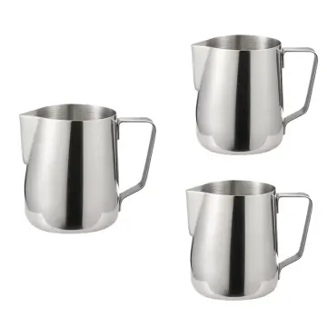 700ml Household Silver Stainless Steel Thickened Milk Frother Cup