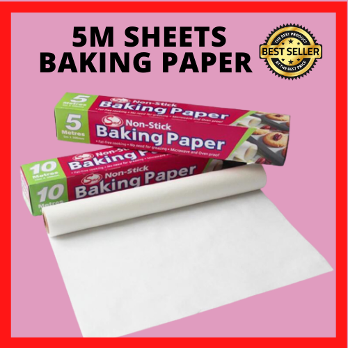 5M RECTANGULAR BAKING SHEETS BAKING PARCHMENT PAPER Lazada PH