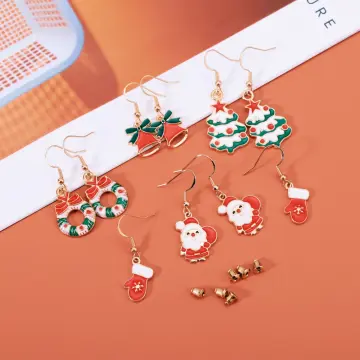 Cheap on sale christmas earrings