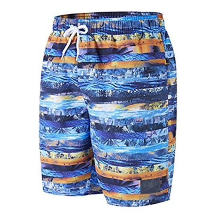 Speedo Printed Leisure Watershort(Denim Blue/Marmalade) | Lazada