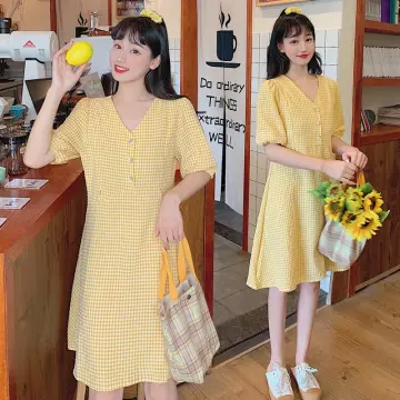 Váy Công Sở Kẻ Caro Cộc Tay Dáng Suông, Đầm Suông Caro Nữ Dạo Phố, Đi Làm  Haint Boutique Da183 mẫu mới đẹp