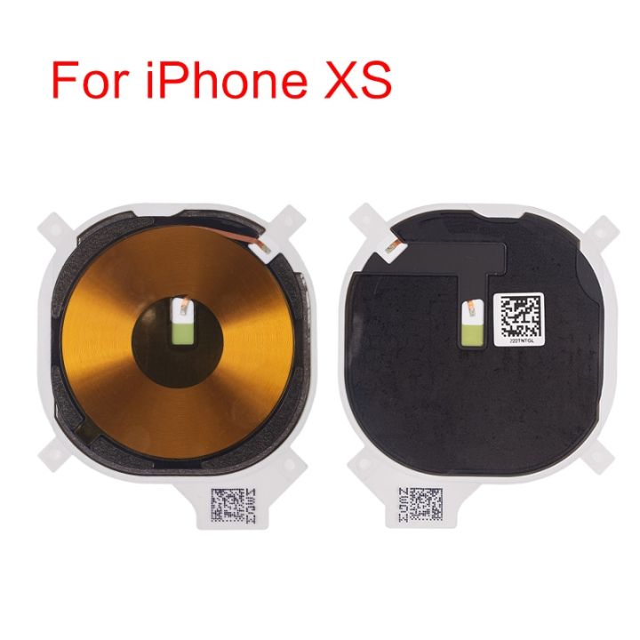 1ชิ้นขดลวดชิปชาร์จไร้สาย-nfc-โมดูลสายเคเบิ้ลยืดหยุ่นสำหรับ-iphone-8-plus-x-xr-xs-max-ที่ชาร์จสติกเกอร์แผงอะไหล่ซ่อม