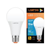 หลอด LED BRIGHT 15W DAYLIGHT E27 LAMPTAN [ส่งเร็วส่งไว มีเก็บเงินปลายทาง]