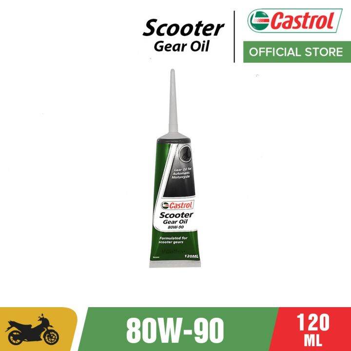 Castrol Scooter Gear Oil 80W90 120ML Lazada PH