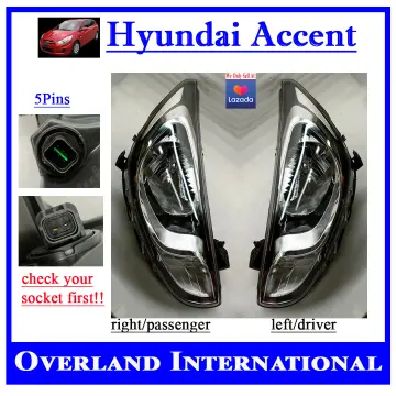 Shop Hyundai Accent 2018 Headlight online | Lazada.com.ph