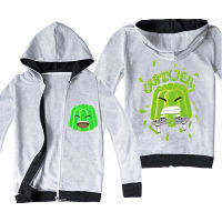 Jelly Green Boy S Cotton + Polyester Kid S Clothing Spring And Autumn Long Sleeve Hooded Zipper Sweater Jacket For Boys 15 Years Old Girls Black/grey 3-16 Yrs ซื้อทันทีเพิ่มลงในรถเข็น