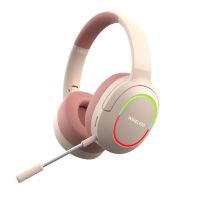 2023 New Wireless Gaming Headset Bluetooth Headphones 5.0 Hifi Sound with External Microphone Led Light Music Player Earphone