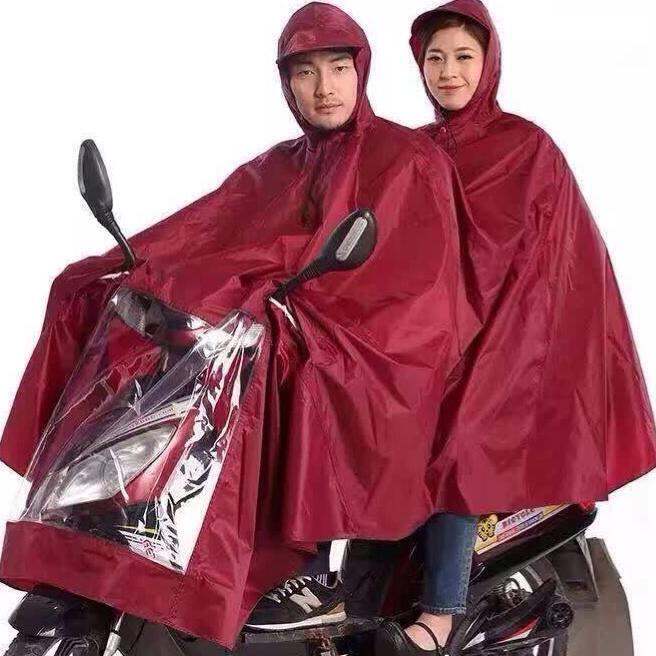 Double raincoat deals for motorcycle