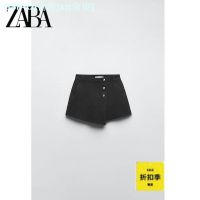 ¤☎□ Zara229จูบแถวใหม่ตัด Culottes หน้าอกคู่กระโปรงยีนส์0108043 800 0108043 406