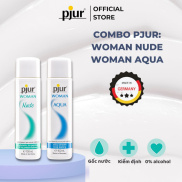 Combo 2 chất bôi trơn cho da nhạy cảm Pjur Woman Nude 100ml & Pjur Woman