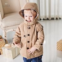 Dave Bella Childrens 90% Duck Down Jacket Khaki Fashion Boys and Girls Thick Warm Winter Jacket Clothes DB4223961