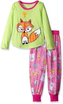 Komar Kids Girls' Smarty Cat 2pc Set