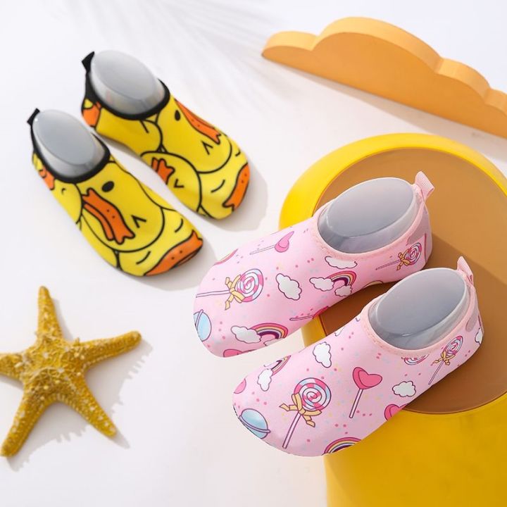 hot-sale-childrens-beach-shoes-upstream-snorkeling-non-slip-soft-soled-quick-drying-water-park-breathable-wading