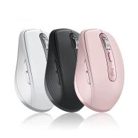 Logitech MX ที่ใดก็ได้3ขนาดกะทัดรัดเมาส์ไร้สายเลื่อนแม่เหล็กตามหลักสรีรศาสตร์4000เซ็นเซอร์วัด DPI ปุ่มที่กำหนดเอง USB-C บลูทูธ Apple Mac iPad พอร์ตคอมพิวเตอร์แบบมินิลินุกซ์โครเมี่ยม