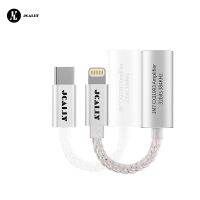 Chaunceybi JCALLY JM7 USB TypeC/Light-ning To 3.5mm Digital Audio Cable CX31993 Android/Apple Decode Amp 32bit/384KHz