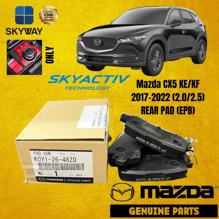 Genuine Mazda Brake Pad Rear CX5 KE/KF 2017 2022 Lazada