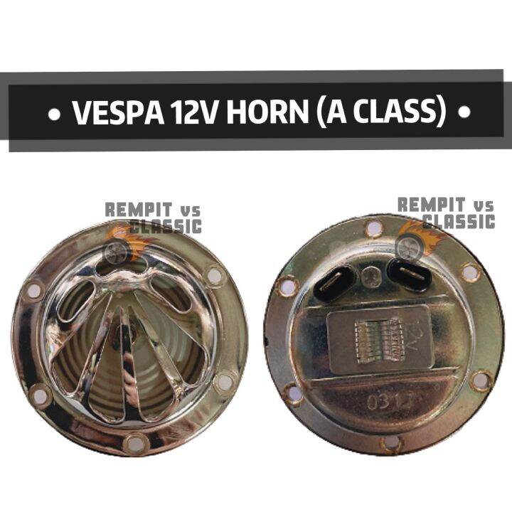 VESPA 12V HORN (A CLASS) Lazada