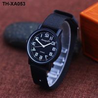 and clear with sub-scale boys children breathable watch middle school students quartz waterproof electronic