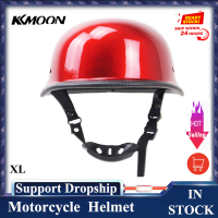 Motorcycle Helmet red German Half Face Helmet Chopper Cruiser Biker XL Motorcycle Accessories