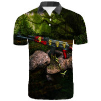 SECURITY officer AK47 BLACKFULL SUBLIMATION HIGH QUALITY POLOSHIRT PROTECTOR 14（Contact seller to customize name）