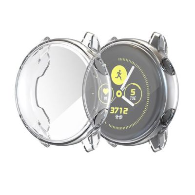 Galaxy Watch Active เคสปกป้องหน้าจอเต็มพื้นที่ Hd แท่งกันชน40มม. Sm-R500สำหรับนาฬิกา Samsung Galaxy