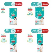 Tã Bỉm quần Pampers Giữ Dáng Mới Gói Đại M60 L54 XL48 XXL44