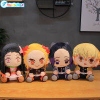 ของเล่นกำมะหยี่ยัดไส้อะนิเมะ THINKMAX20cm ฆ่าปีศาจ Plushies ตุ๊กตาการ์ตูนกำมะหยี่น่ารักสำหรับแฟนๆ Kado Ulang Tahun