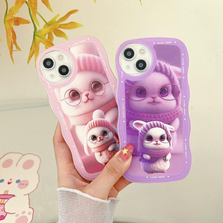 for-oppo-a74-a17-a71-a95-a55-4g-case-oppo-f19-f19s-4g-wavy-type-cartoon-rabbit-butterfly-love-heart-painted-tpu-silicone-soft-case-cover-shockproof-phone-casing