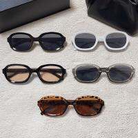 Women Sunglasses New Style Men Vintage Small Frame Colored Glasses Korean Version Trendy Fashion Sunshade