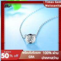 ◕❃✑ Times Gem สร้อยเพชร Moissanite แท้100 สร้อยคอเงินเเท้ สร้อยคอผู้หญิง KML009 06