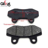 Glixal Universal Rear Disc Brake Pads for GY6 49cc 50cc 125cc 150cc Chinese Scooter Moped ATV Go kart Dirt-Bike