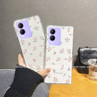 Ins เคส Phone Case VIVO Y17s T1x Y33T Y33s Y21T Y21A Y21s Y21 ใหม่ เคสโทรศัพท์ ลายดอกไม้แฟชั่นอินเทรนด์สุดสร้างสรรค์เคสนิ่มแบบเรียบง่ายกันกระแทก Y17s 2023