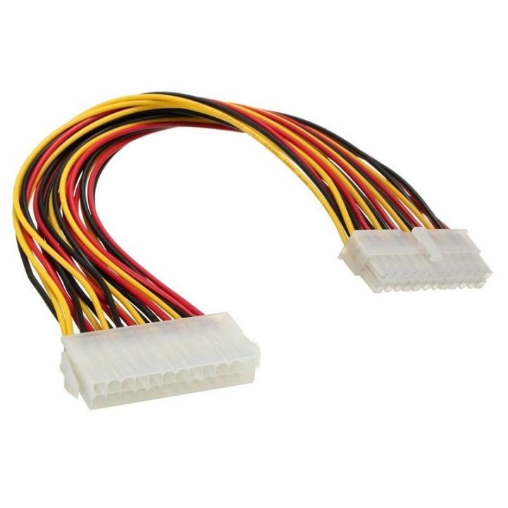 สายต่อไฟ-atx-24pin-ให้ยาวขึ้น-atx-24-pin-male-to-24pin-female-power-extension-cable-internal-pc-psu-tw-power-lead-connec